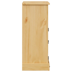 vidaXL Bathroom Cabinet Corona 70x33x80 cm Solid Wood Pine