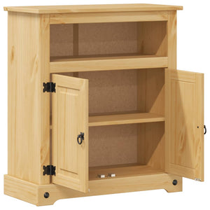 vidaXL Bathroom Cabinet Corona 70x33x80 cm Solid Wood Pine