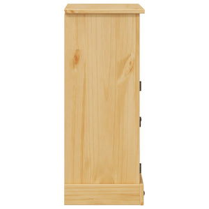 vidaXL Bathroom Cabinet Corona 70x33x80 cm Solid Wood Pine