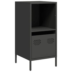 vidaXL Sideboard Black 35x39x73.5 cm Cold-rolled Steel