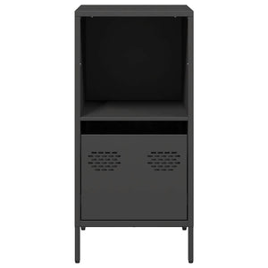 vidaXL Sideboard Black 35x39x73.5 cm Cold-rolled Steel