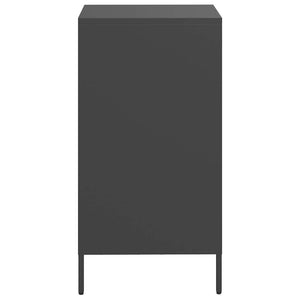 vidaXL Sideboard Black 35x39x73.5 cm Cold-rolled Steel