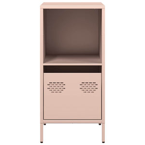 vidaXL Sideboard Pink 35x39x73.5 cm Cold-rolled Steel