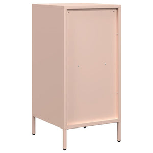 vidaXL Sideboard Pink 35x39x73.5 cm Cold-rolled Steel