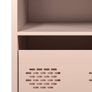 vidaXL Sideboard Pink 35x39x73.5 cm Cold-rolled Steel