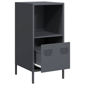 vidaXL Sideboard Anthracite 35x39x73.5 cm Cold-rolled Steel