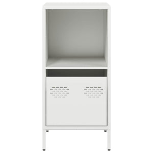 vidaXL Sideboard White 35x39x73.5 cm Cold-rolled Steel