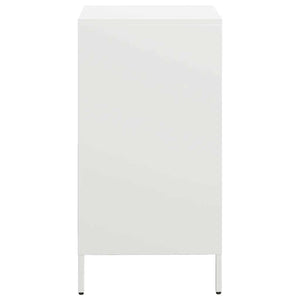 vidaXL Sideboard White 35x39x73.5 cm Cold-rolled Steel