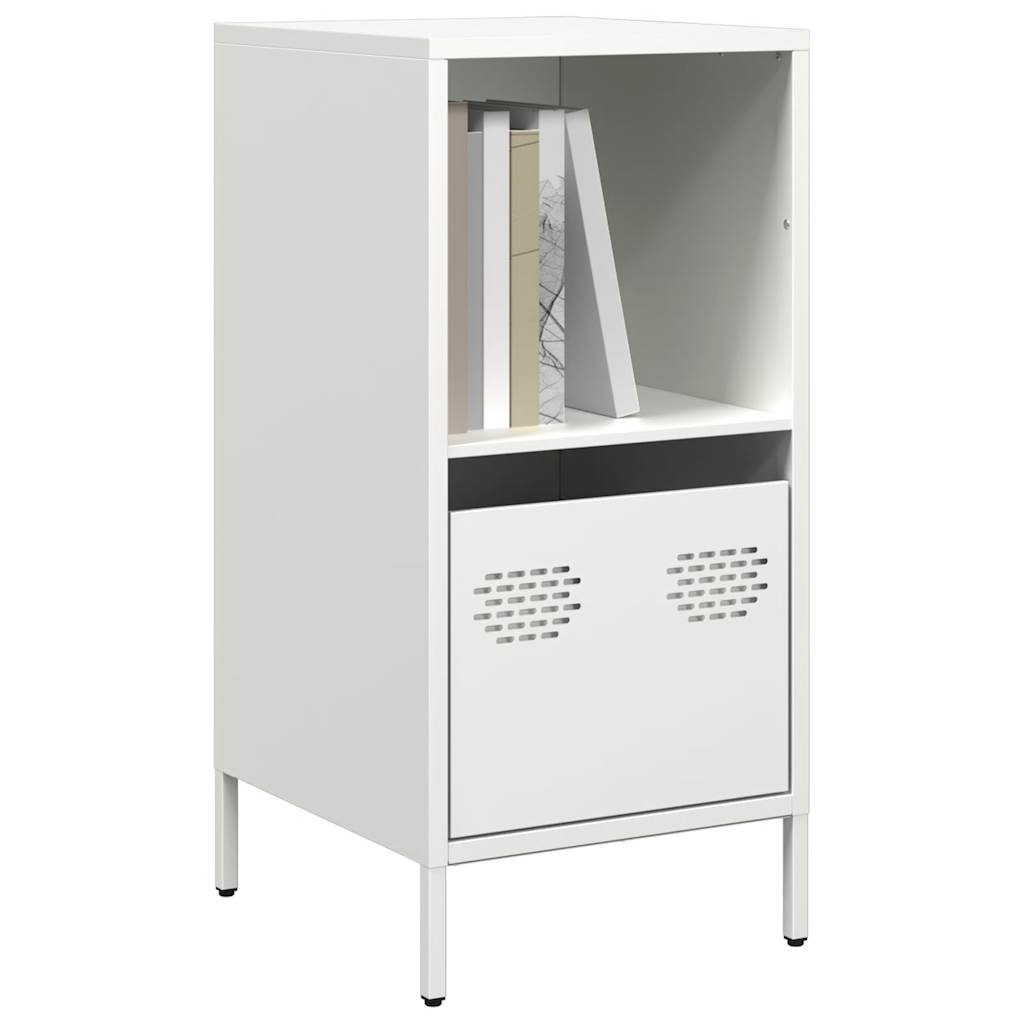 vidaXL Sideboard White 35x39x73.5 cm Cold-rolled Steel