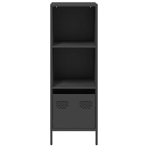 vidaXL Highboard Black 35x39x103.5 cm Steel