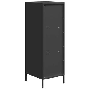 vidaXL Highboard Black 35x39x103.5 cm Steel