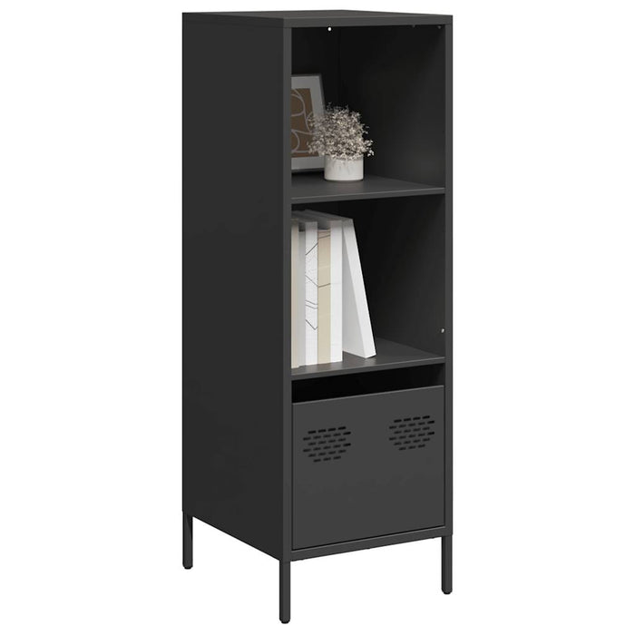 vidaXL Highboard Black 35x39x103.5 cm Steel