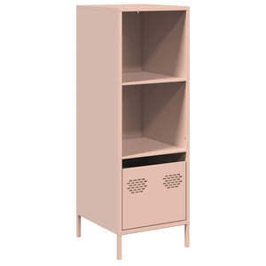 vidaXL Highboard Pink 35x39x103.5 cm Steel