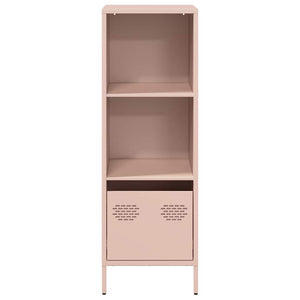 vidaXL Highboard Pink 35x39x103.5 cm Steel