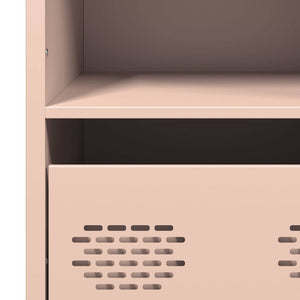 vidaXL Highboard Pink 101.5x39x103.5 cm Steel