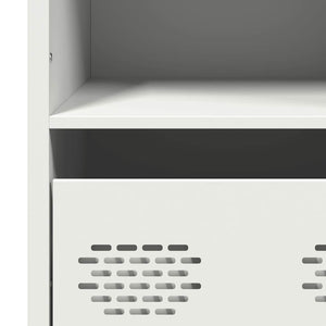 vidaXL Highboard White 101.5x39x103.5 cm Steel