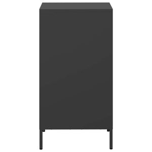 vidaXL Sideboard Black 35x39x73.5 cm Cold-rolled Steel