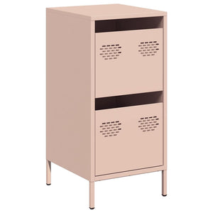 vidaXL Sideboard Pink 35x39x73.5 cm Cold-rolled Steel