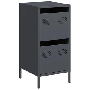 vidaXL Sideboard Anthracite 35x39x73.5 cm Cold-rolled Steel