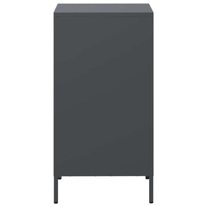 vidaXL Sideboard Anthracite 35x39x73.5 cm Cold-rolled Steel