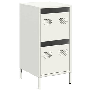 vidaXL Sideboard White 35x39x73.5 cm Cold-rolled Steel