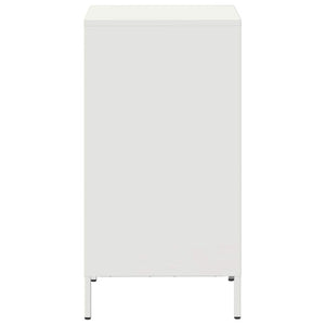 vidaXL Sideboard White 35x39x73.5 cm Cold-rolled Steel