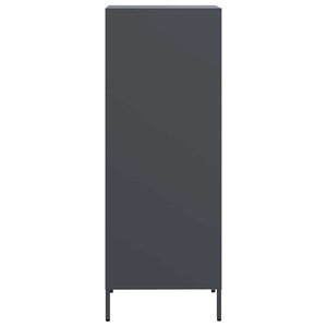 vidaXL Highboard Anthracite 39x35x103.5 cm Steel