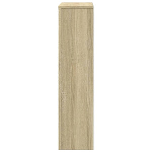 vidaXL Radiator Cover Sonoma Oak 104x20x82 cm Engineered Wood