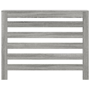 vidaXL Radiator Cover Grey Sonoma 104x20x82 cm Engineered Wood