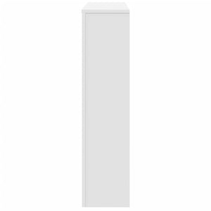 vidaXL Radiator Cover White 149x20x82 cm Engineered Wood