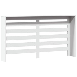 vidaXL Radiator Cover White 149x20x82 cm Engineered Wood