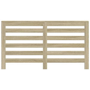 vidaXL Radiator Cover Sonoma Oak 149x20x82 cm Engineered Wood