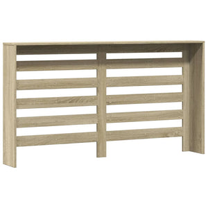 vidaXL Radiator Cover Sonoma Oak 149x20x82 cm Engineered Wood