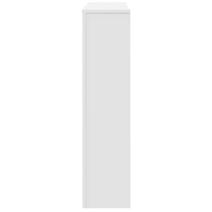 vidaXL Radiator Cover White 175x20x82 cm Engineered Wood