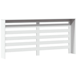 vidaXL Radiator Cover White 175x20x82 cm Engineered Wood