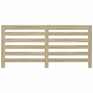 vidaXL Radiator Cover Sonoma Oak 175x20x82 cm Engineered Wood