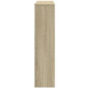 vidaXL Radiator Cover Sonoma Oak 175x20x82 cm Engineered Wood