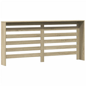 vidaXL Radiator Cover Sonoma Oak 175x20x82 cm Engineered Wood