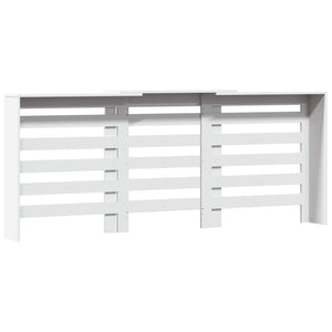 vidaXL Radiator Cover White 205x21.5x83.5 cm Engineered Wood