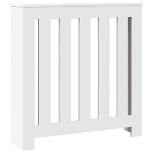 vidaXL Radiator Cover White 78x20x82 cm Engineered Wood