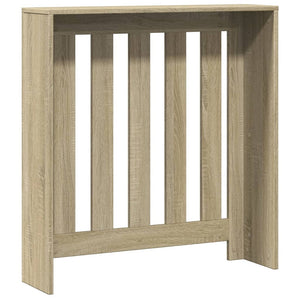 vidaXL Radiator Cover Sonoma Oak 78x20x82 cm Engineered Wood