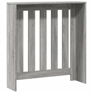 vidaXL Radiator Cover Grey Sonoma 78x20x82 cm Engineered Wood