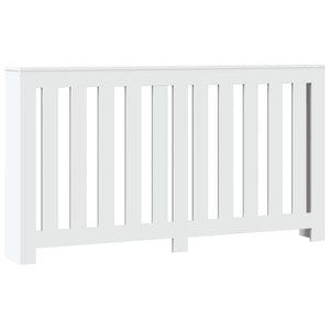 vidaXL Radiator Cover White 149x20x82 cm Engineered Wood