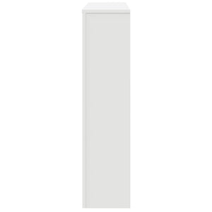 vidaXL Radiator Cover White 149x20x82 cm Engineered Wood