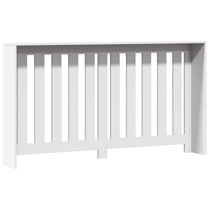 vidaXL Radiator Cover White 149x20x82 cm Engineered Wood