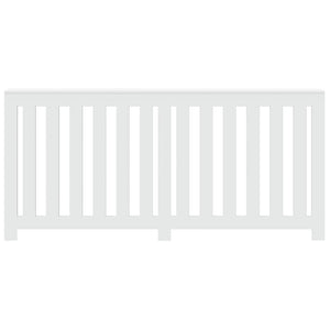 vidaXL Radiator Cover White 175x20x82 cm Engineered Wood