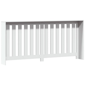 vidaXL Radiator Cover White 175x20x82 cm Engineered Wood