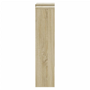 vidaXL Radiator Cover Sonoma Oak 205x21.5x83.5 cm Engineered Wood