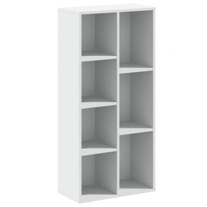 vidaXL Bookcase White 50x25x105 cm Engineered Wood