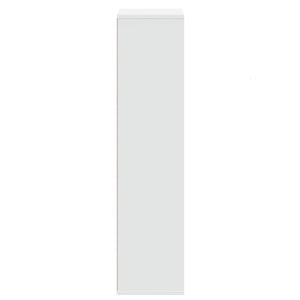 vidaXL Bookcase White 50x25x105 cm Engineered Wood